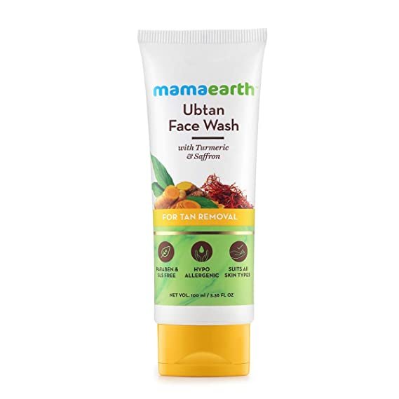 mens fairness face wash