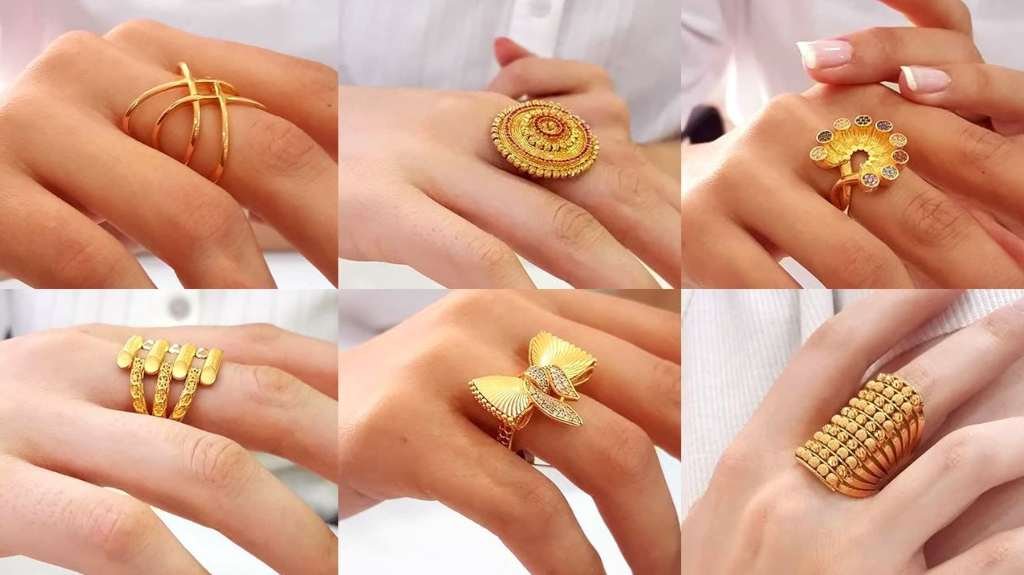 New Ring Design In Gold